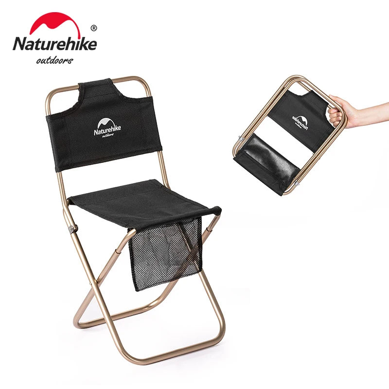 Naturehike Ultralight Portable Folding Beach Chair – Camping, Hiking, Fishing & Picnic