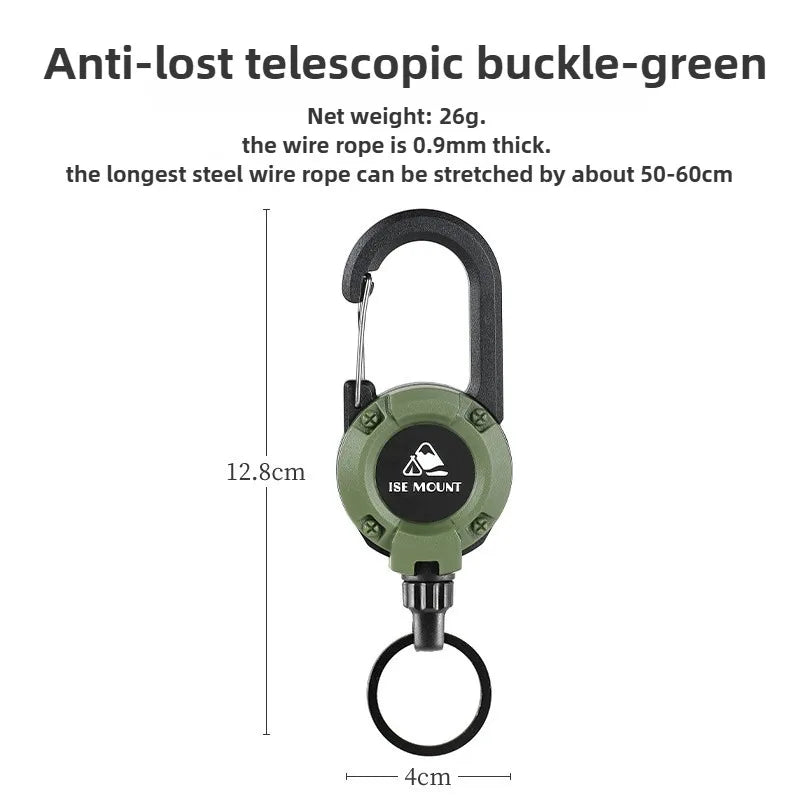 ISE MOUNT Retractable Keychain Clip
