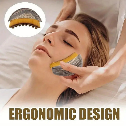 Face Contour Brush & Lymphatic Drainage Massager for Jawline, Chin and Facial Sculpting – LBHL31
