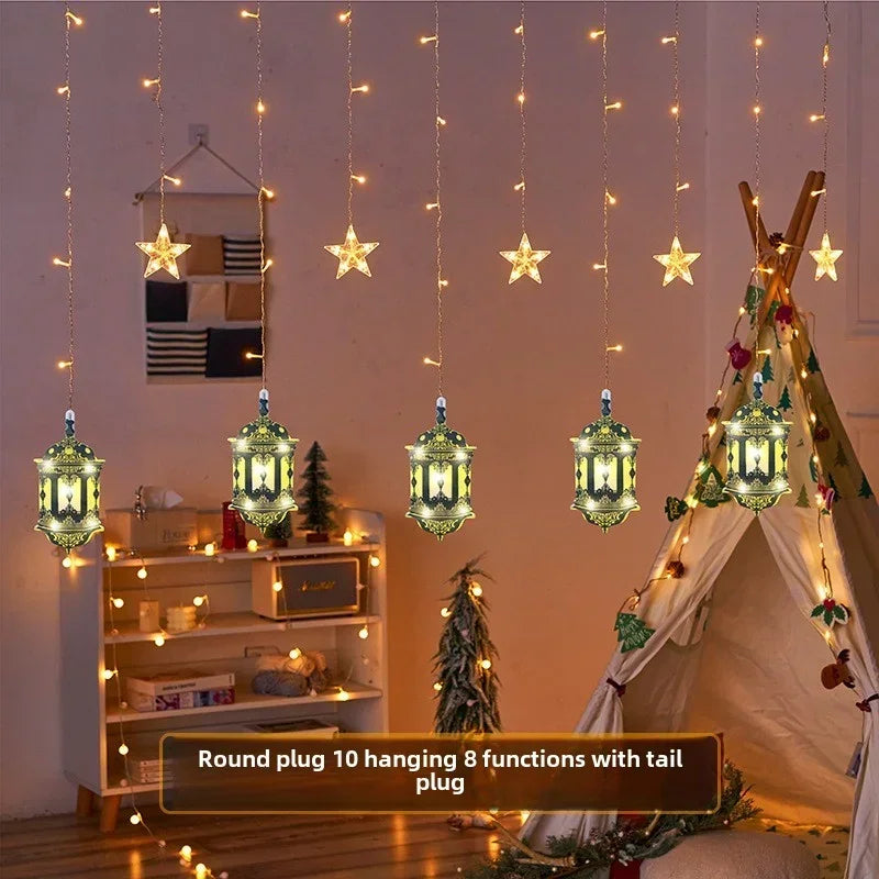 Decorative LED String Lights for Ramadan and Eid Celebrations