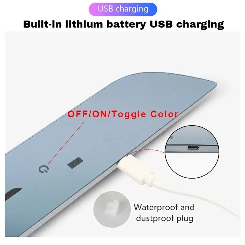 2/4PCS Car Door LED Logo Projector Lights – USB Rechargeable Wireless Welcome Courtesy Lights, Moving Illuminated Sill & Scuff Plate