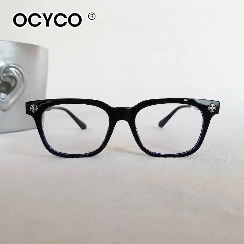 Classic Square Blue Light Blocking Eyeglasses