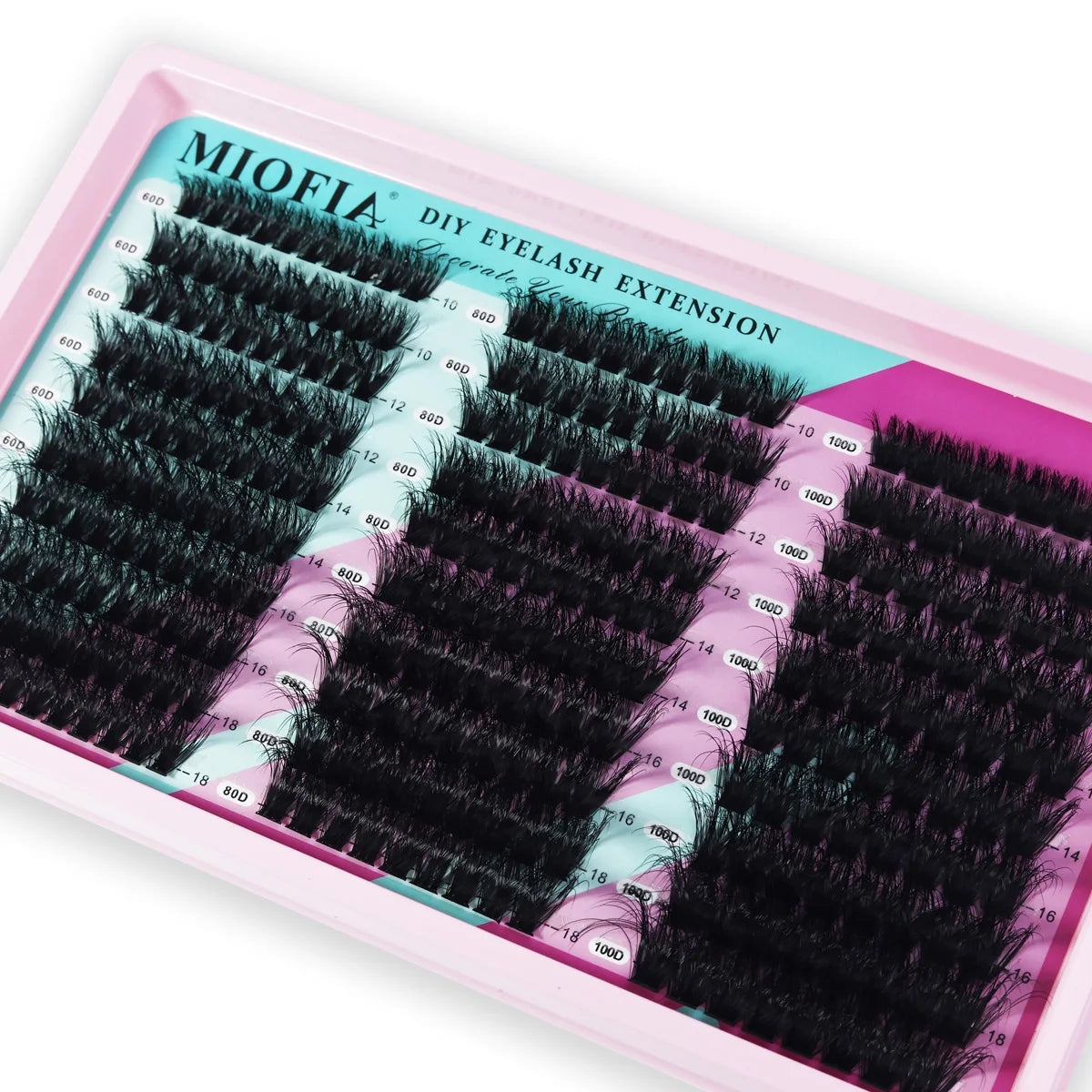 Mixed-Length Cluster False Eyelashes