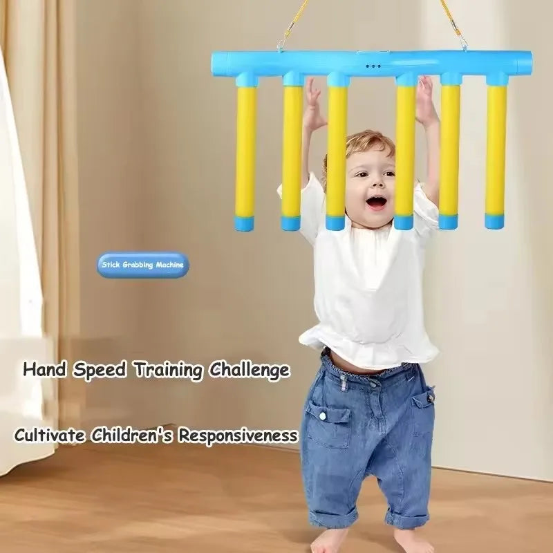 Catch the Sticks! Reaction Game for Kids & Adults – Sensory Toy, Reflex Training, Party Challenge