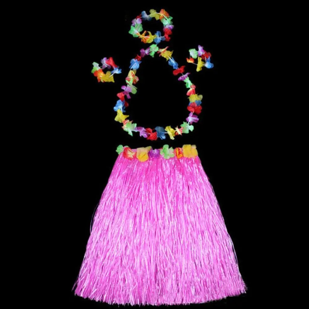 Hawaiian Hula Grass Skirt for Women – 40 cm Luau Party & Fancy Dress Costume