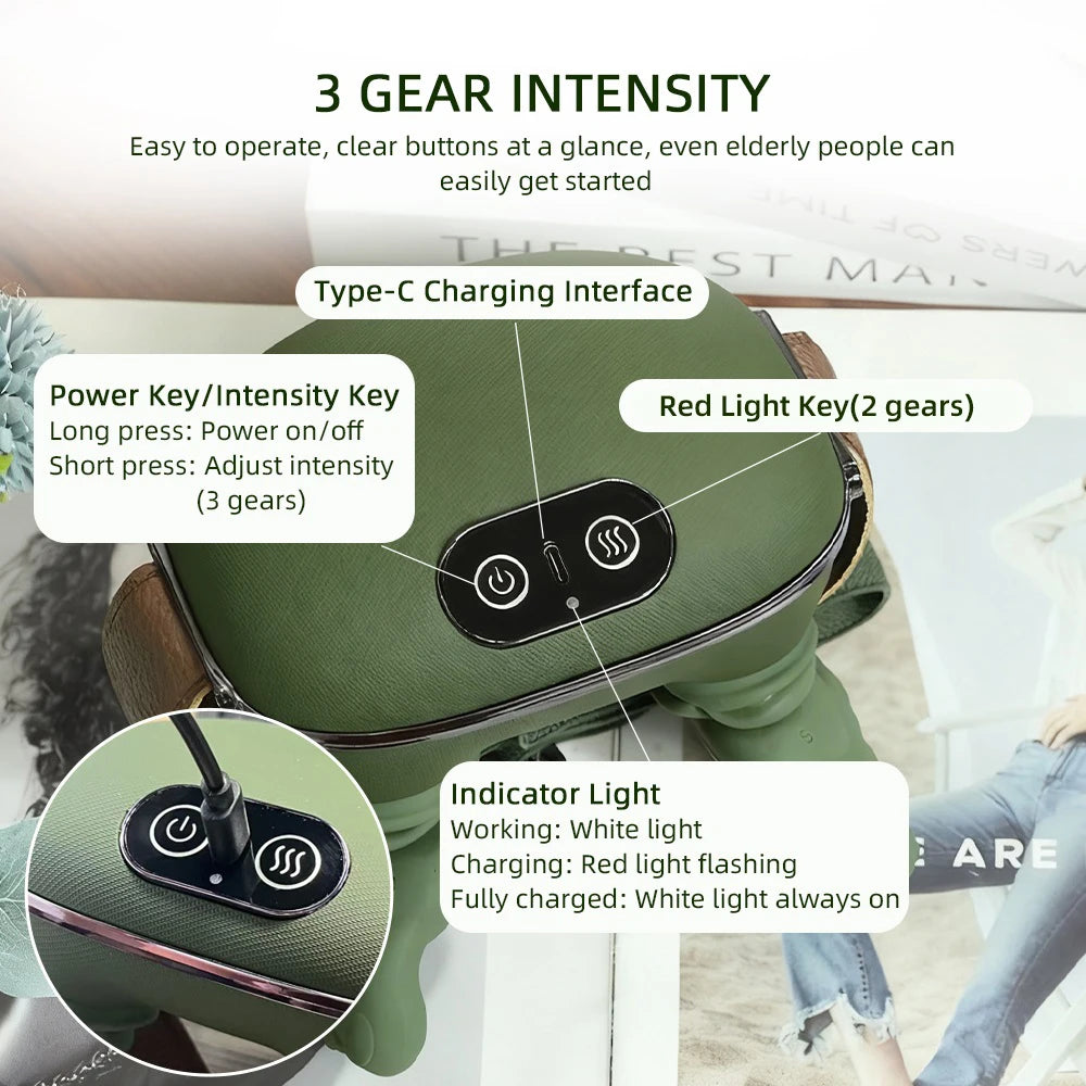 4D Wireless Neck and Shoulder Massager