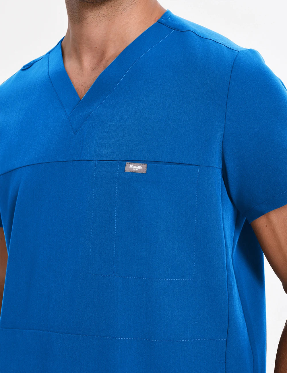 Medical Scrubs Set – V-Neck Top & Pants for Men and Women