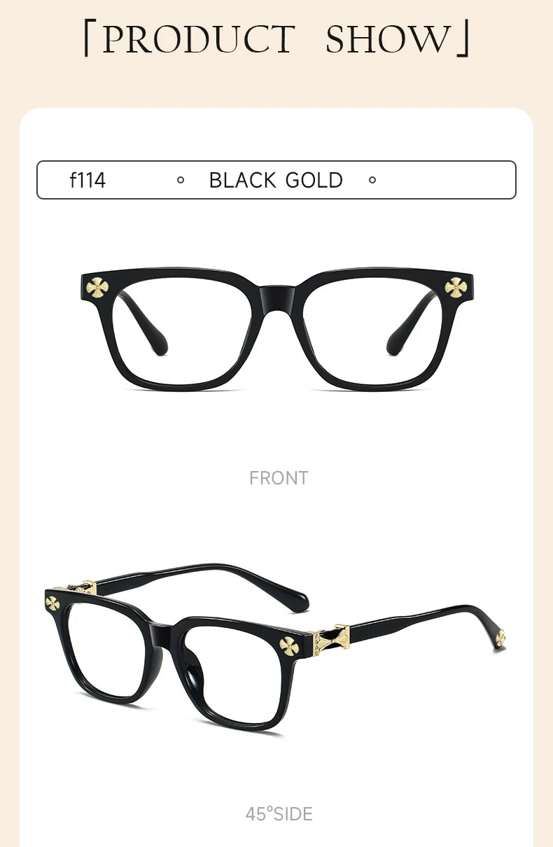Beau Five Square Blue Light Blocking Glasses — Lightweight Everyday Eyewear for Women