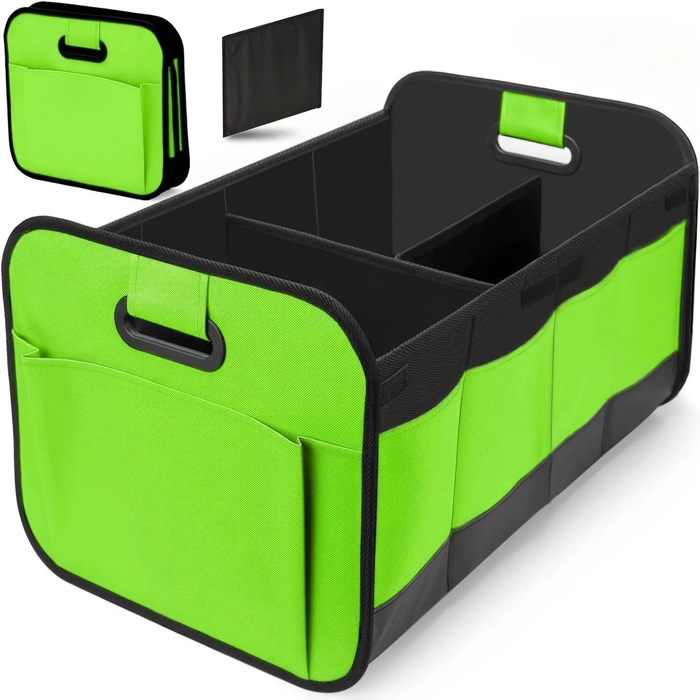 Car Trunk Storage Box, Foldable Oxford Cloth Organizer, Large Capacity