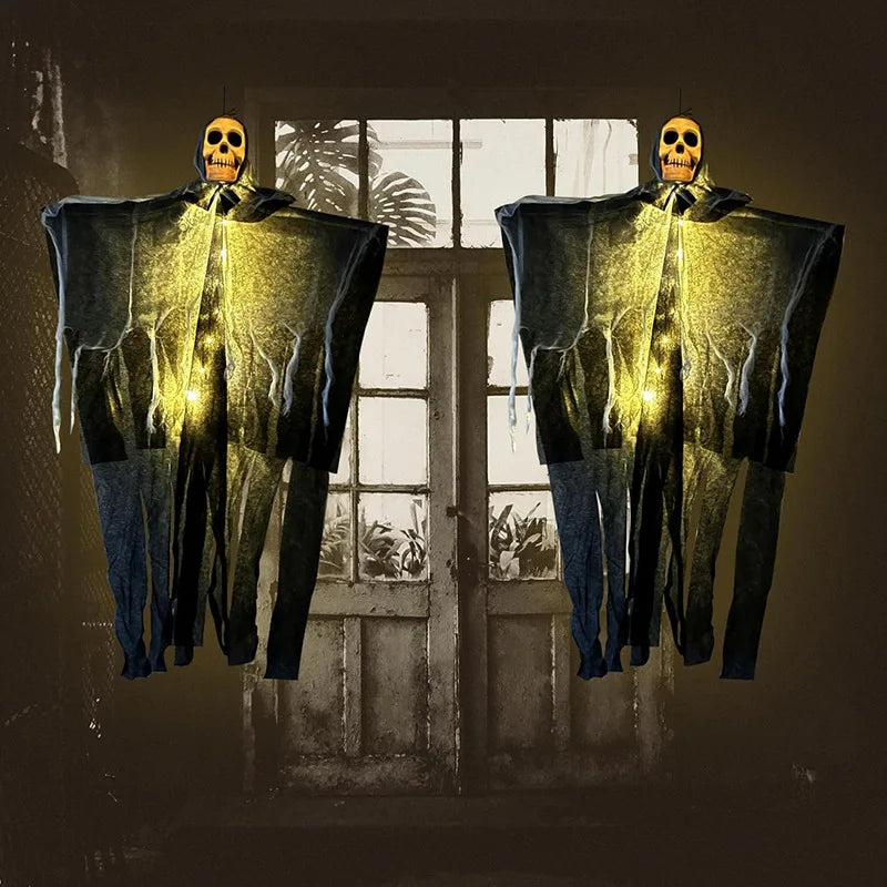 Halloween Skull Hanging Ghost Decoration