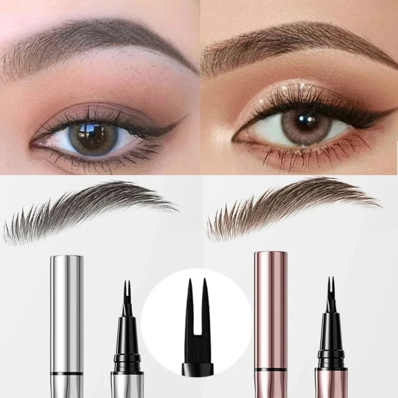 Double, 2-Point Eyebrow Pencil – Long-Lasting, Waterproof, Precision Brow Pen