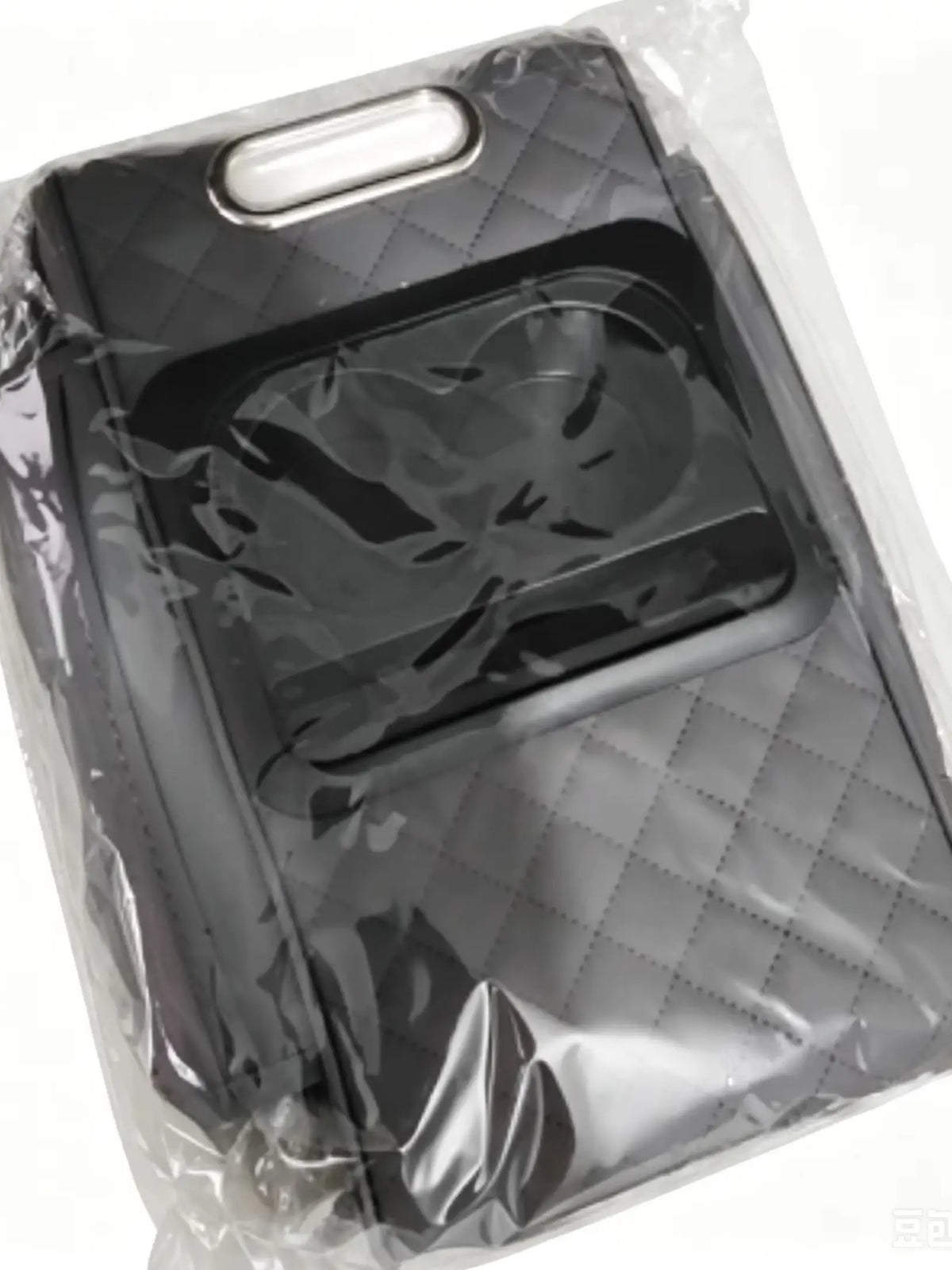 Quilted Car Armrest Organizer
