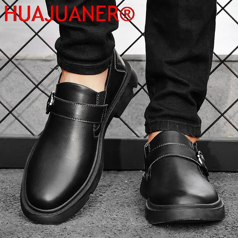 Men’s Leather Shoes – Casual Loafers, Monk Strap & Slip-On Oxfords