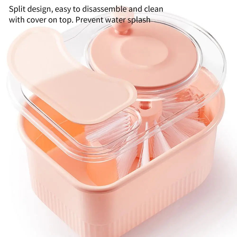 Manual Hand-Crank Fruit & Vegetable Cleaner | Efficient Spinner for Berries and Produce | Kitchen Washing Tool