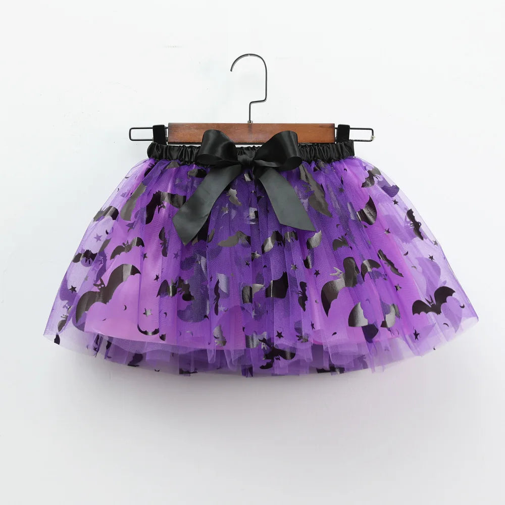 Girls' Halloween Tutu Skirt