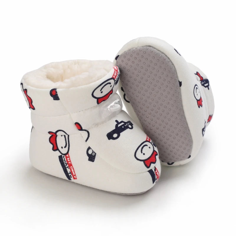 Baby Winter Boots – Soft Sole, Non-Slip Shoes for Newborns, Toddlers, Boys and Girls