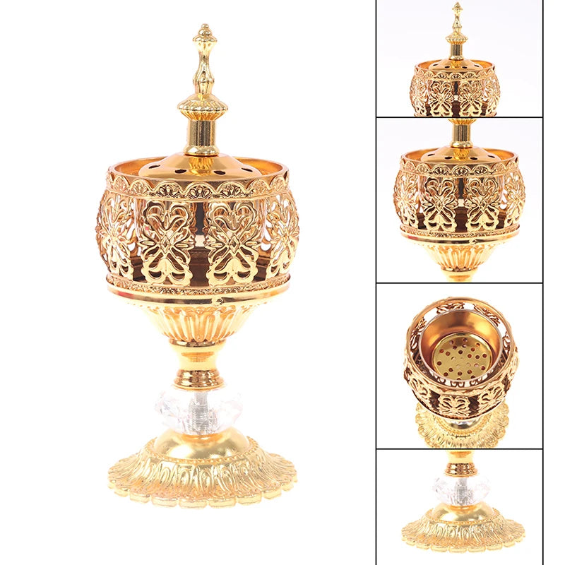 1Pcs Delicate Middle East European Lace Incense Burner Bakhoor Burners Incense