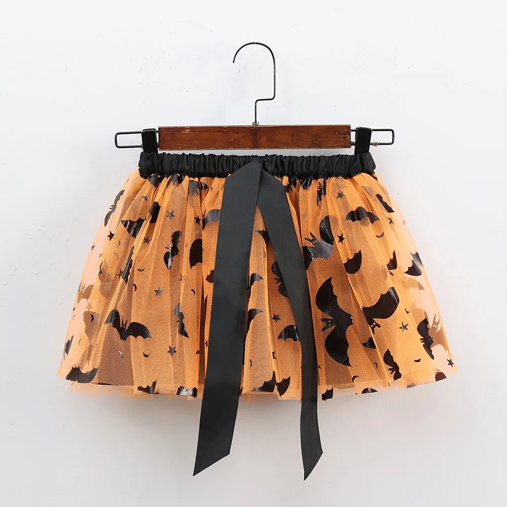 Girls' Halloween Tutu Skirt