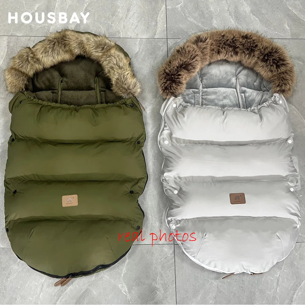 Baby Stroller Footmuff for Cold-Weather Outings