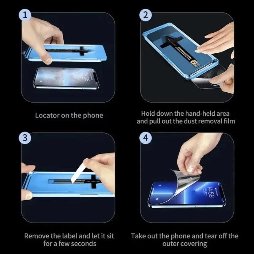 2-Pack Tempered Glass Screen Protectors for Galaxy S25, S25+, S25 Ultra, S24, S24+, S24 Ultra, S23, S23+, S22 5G & S22+ 5G – HD Clear, Easy Install, Shatter-Resistant