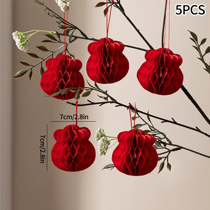1 Pack Chinese New Year Hanging Decoration – Spring Festival Wall Ornament for Home & Party Decor