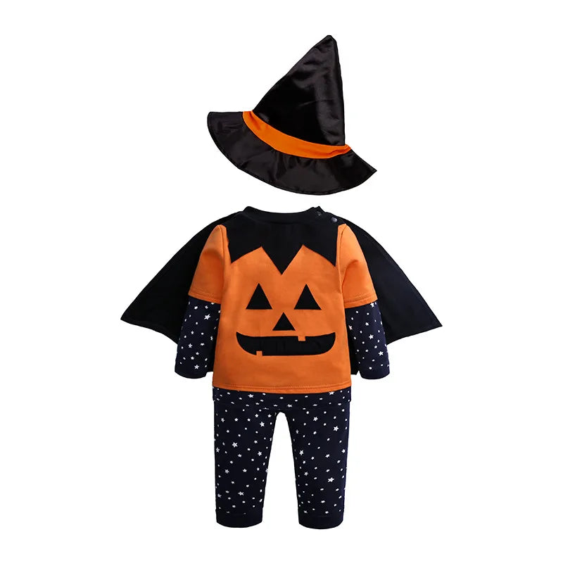 Pumpkin Costume Sleeveless Jumpsuit