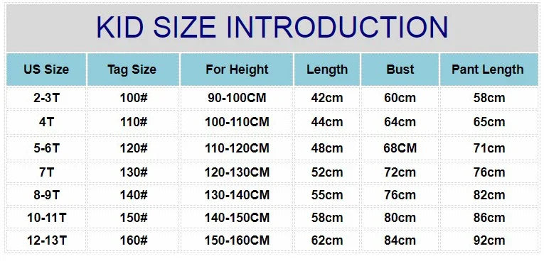 Kids Pajamas Set, 100% Cotton Soft Long Sleeve Sleepwear for Toddlers & Children Ages 2–13, Astronaut Print