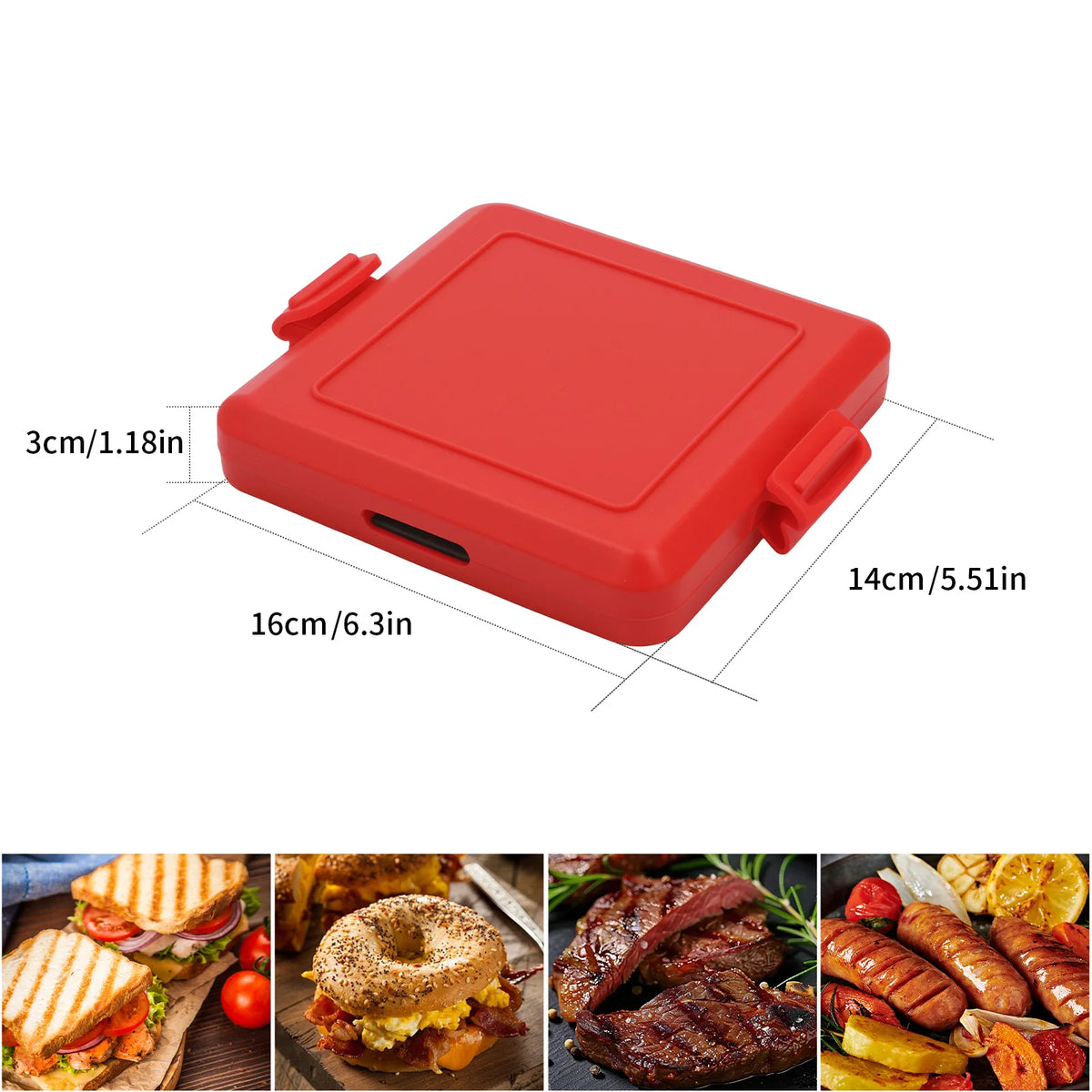 Microwave Sandwich and Breakfast Maker