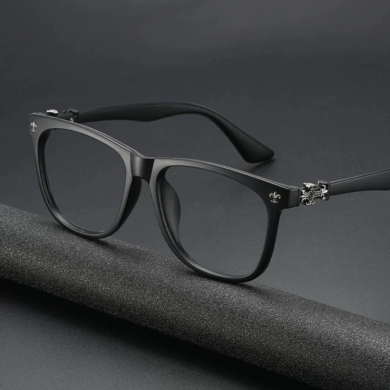 Samjune Square Anti-Blue Light Glasses — Unisex Vintage Eyewear