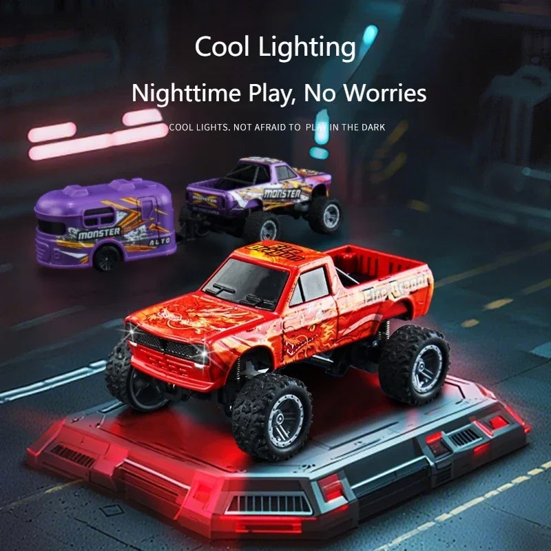 1/64 Scale Mini Alloy Remote Control Car – Portable RC Toy with Up to 60 Minutes Runtime – Fun Electronic Gift for Children