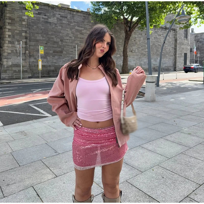 Women's Sequin Mini Skirt Collection
