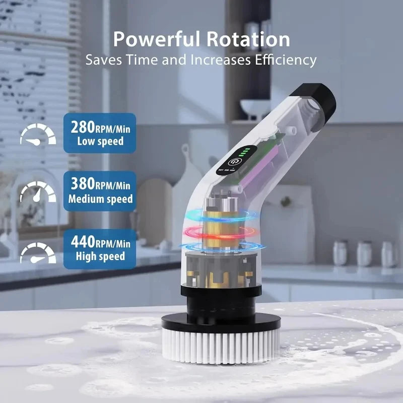 Cordless Electric Spin Cleaning Brush