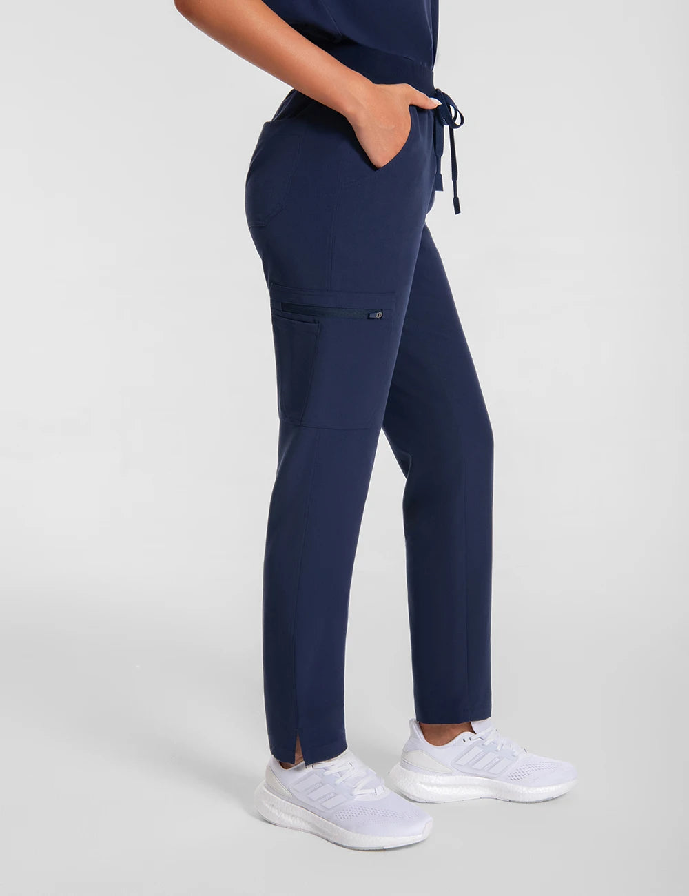 Women’s Antibacterial Scrubs Set – Soft V-Neck Top & Wrinkle-Resistant Pants