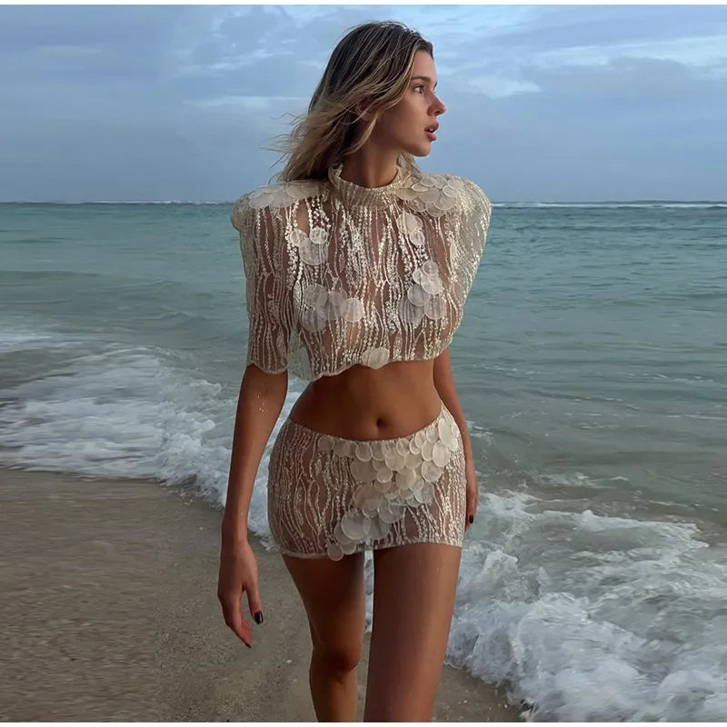 Women's Sequin Mini Skirt Collection