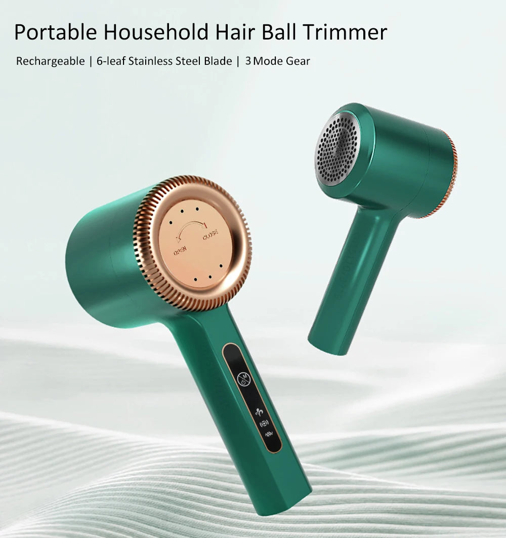 Rechargeable Fabric Shaver and Lint Remover