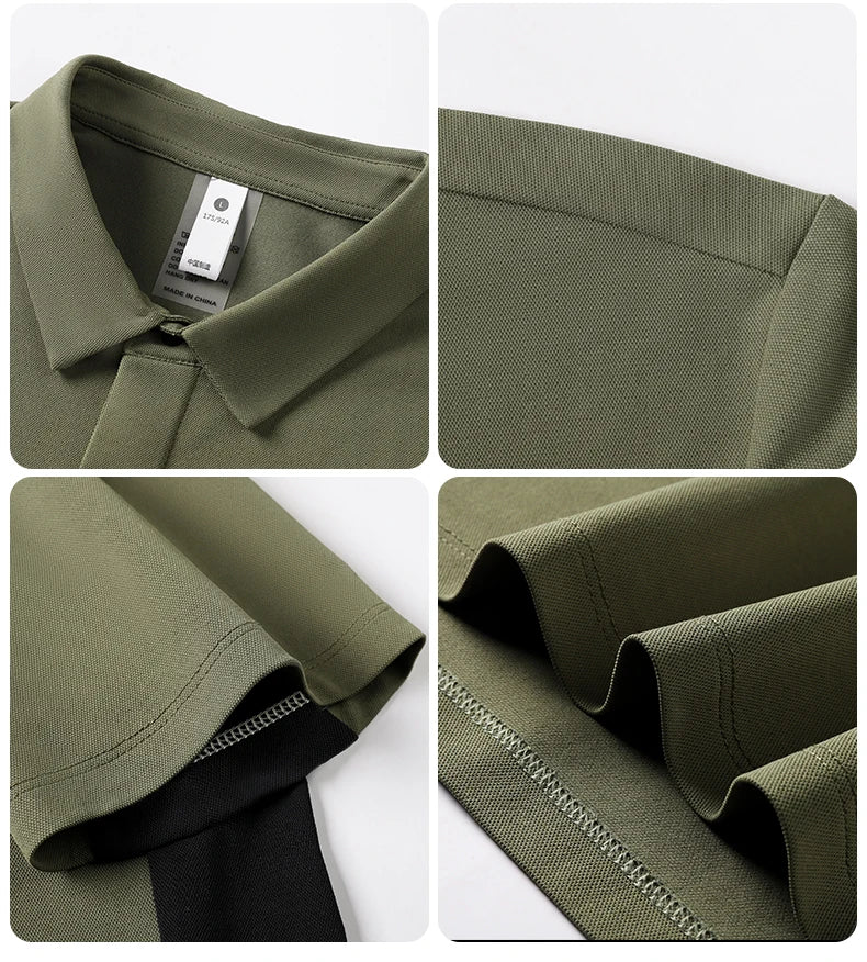 Men’s Premium Polo Shirt – Short Sleeve Business Casual Golf & Outdoor Wear