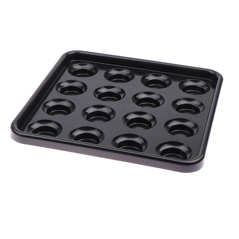 16-Slot Billiard Ball Storage Tray