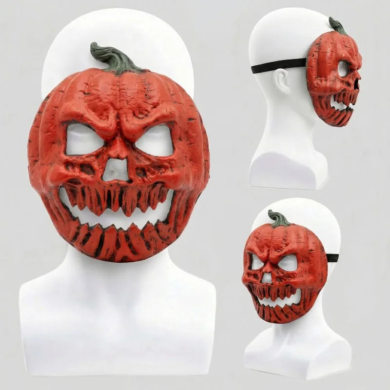 Pumpkin Halloween Costume Mask