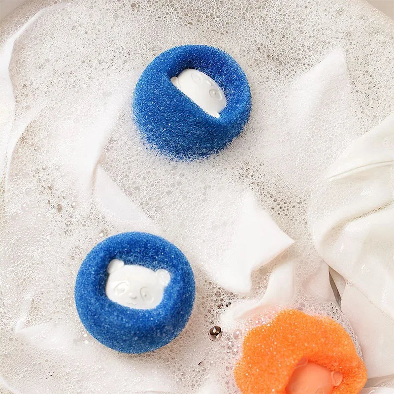 1-5 pcs Reusable Pet Hair Remover Balls – Laundry Washing Machine Filter Wool Sticker – Cat & Pet Fur Lint Catcher for Home