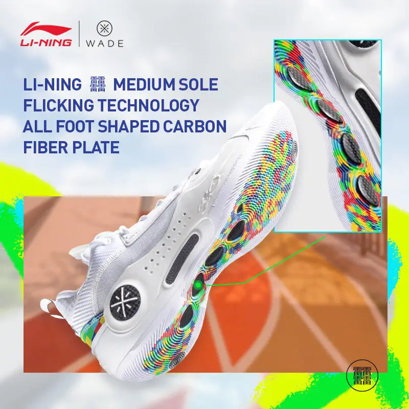 Li-Ning Way of Wade 10 Men's Basketball Shoes – Professional Low-Top Sneakers