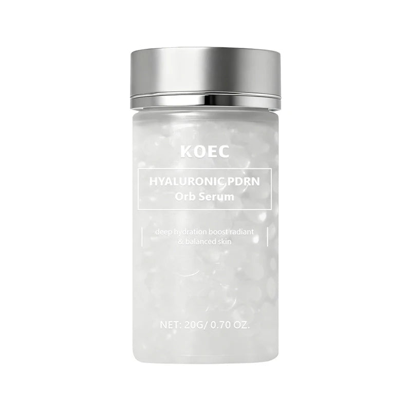 Hyaluronic Acid & Salmon DNA PDRN Beads Serum for Face – Hydrating, Firming, Anti-Aging, Brightening Korean Skincare Essence