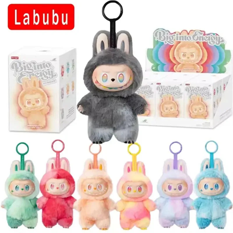 Labubu V3 – Big Into Energy Series | Vinyl Velvet Blind Box Mystery Pendant | Collectible Decoration & Gift