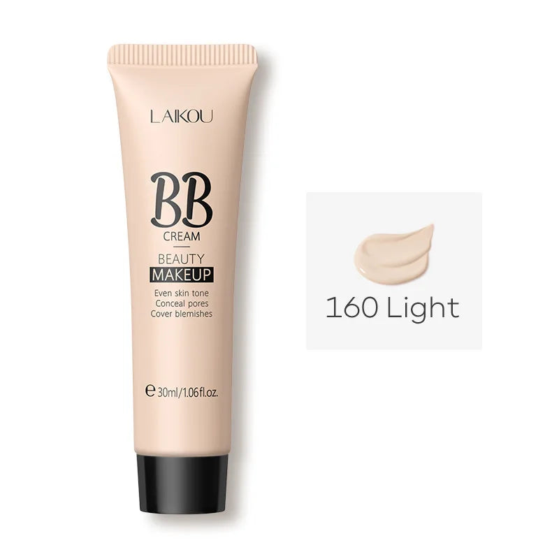 LAIKOU BB Cream with SPF — Lightweight Liquid Foundation & Concealer