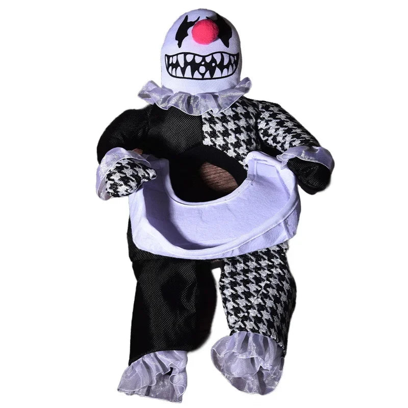 Halloween Stuffed-Body Pet Costume with Wig Hat