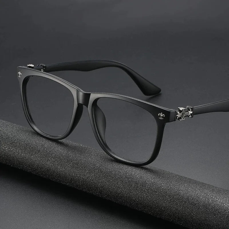 Samjune Square Anti-Blue Light Glasses — Unisex Vintage Eyewear