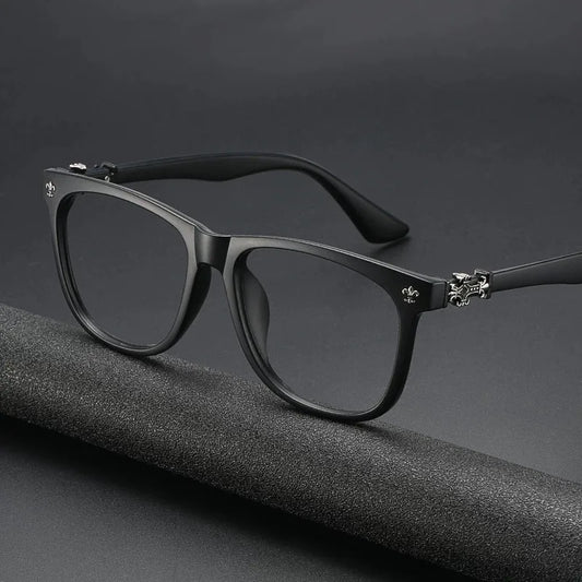 Samjune Square Anti-Blue Light Glasses — Unisex Vintage Eyewear