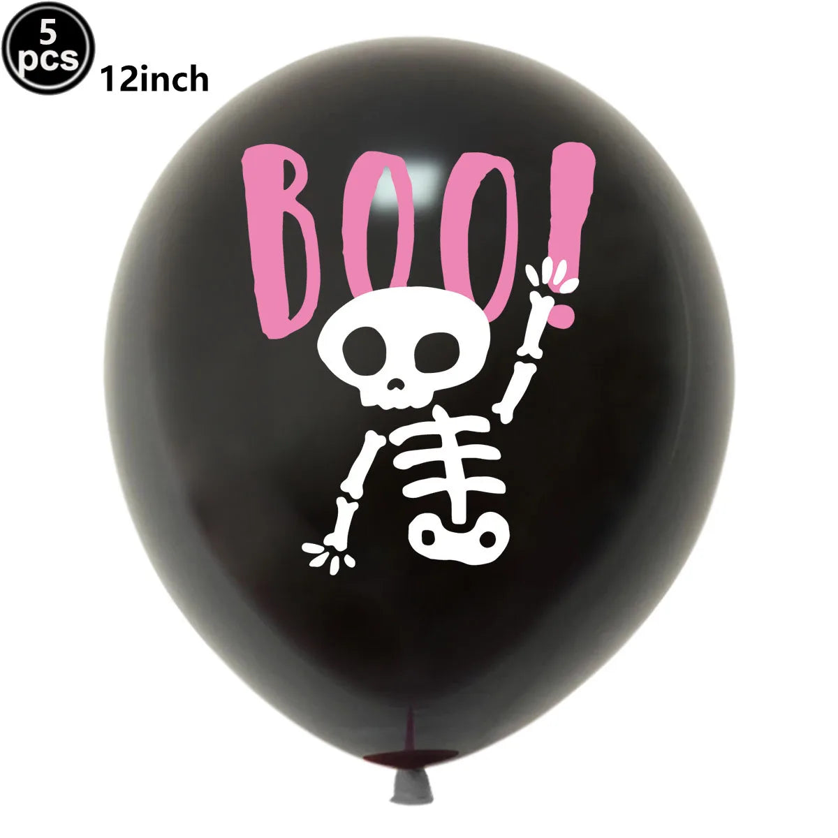 Halloween 12-Inch Latex Balloons for Spooky Party Decorations