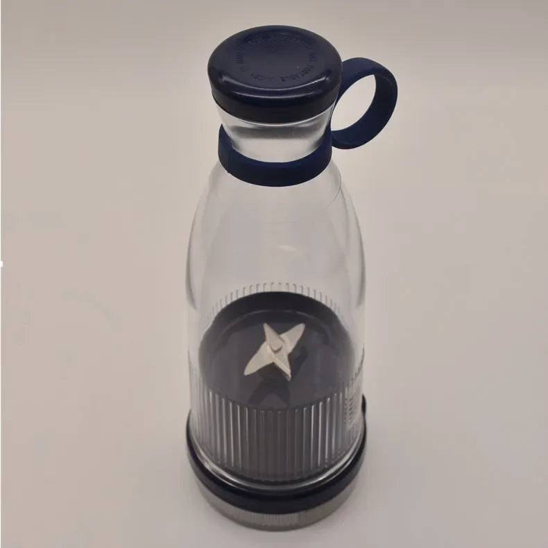 Portable USB Electric Juicer Blender, Mini 6-Blade Fruit & Milkshake Mixer for Fresh Juice