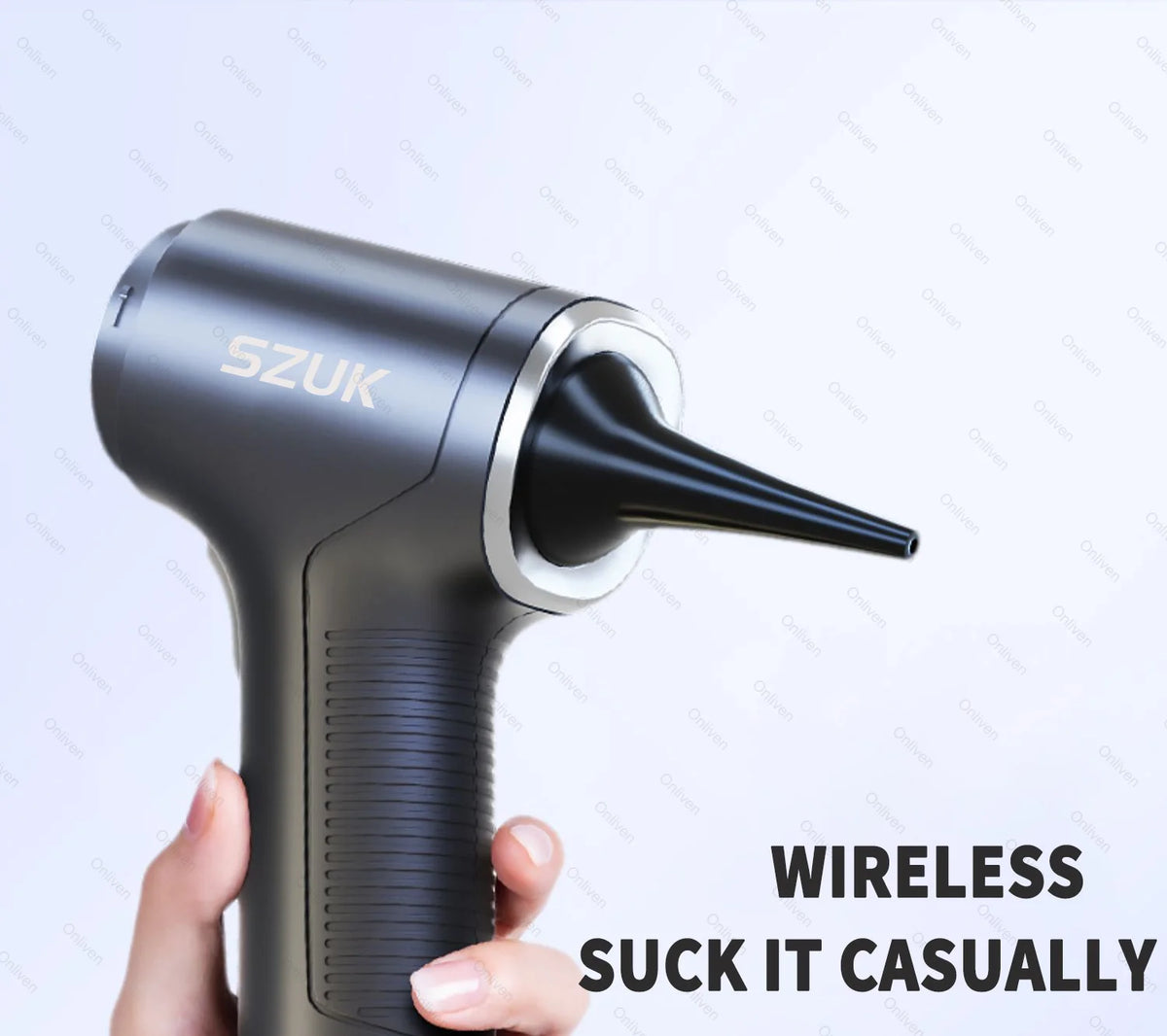 SZUK Cordless Handheld Car Vacuum Cleaner and Air Blower