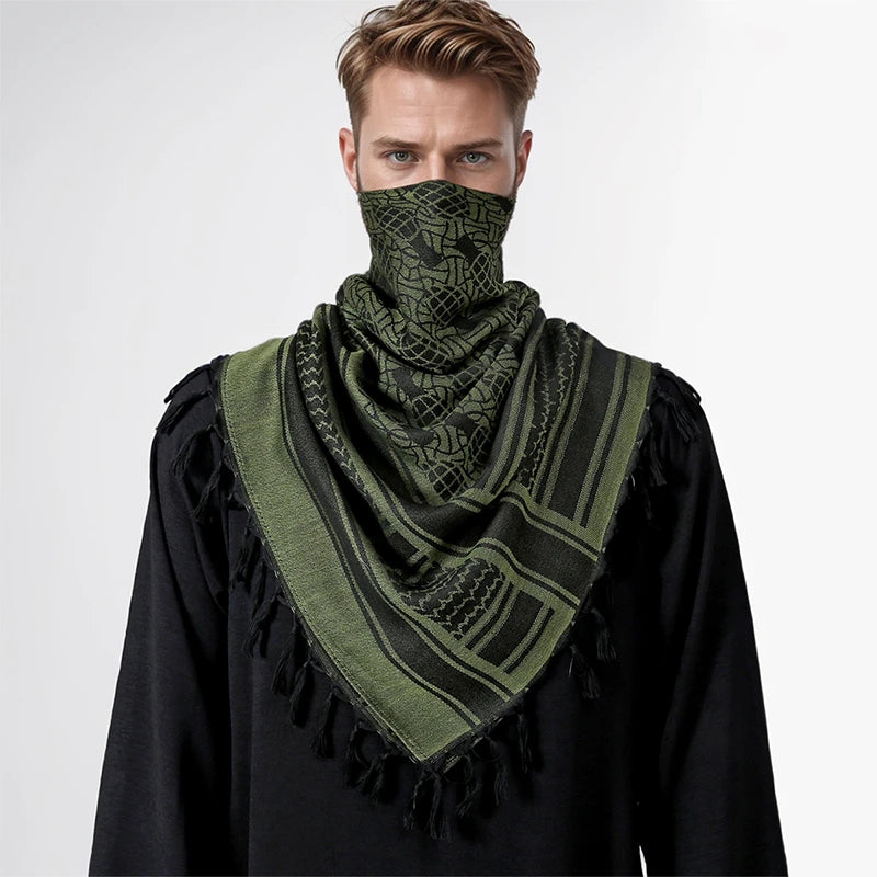 2025 Special Forces Free Variety Tactical Desert Arab Scarves Men Women Military Windproof Hiking Decorative Hijab Scarf Outdoor